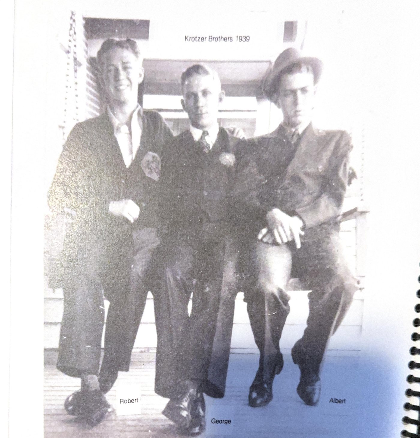 The Krotzer brothers, 1939