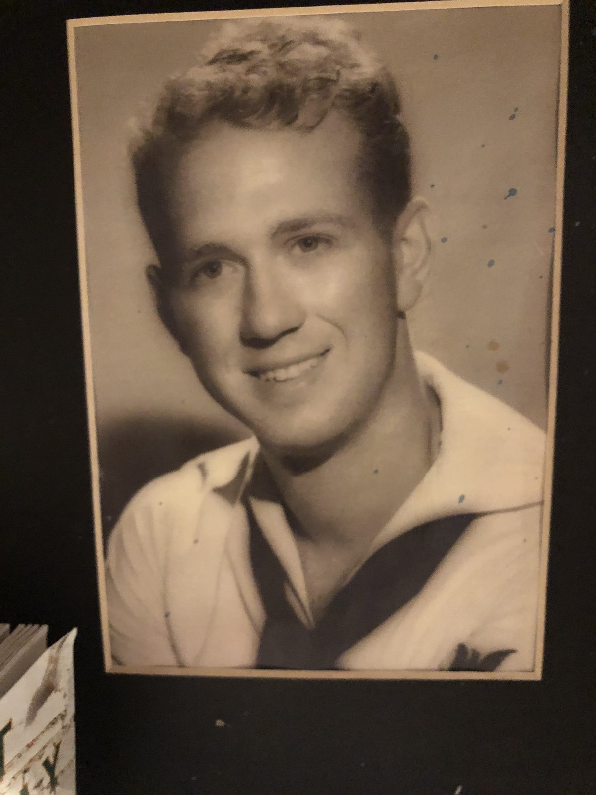 Robert Keith Krotzer, U.S. Navy portrait